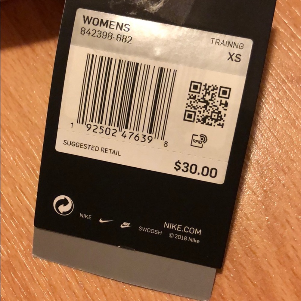NWT [Nike] Swoosh Sports Bra - XS - Picture 9 of 11